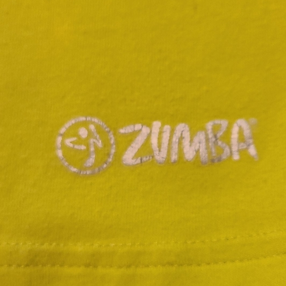 Zumba wear lime instructor tank top L lovely - Picture 3 of 6